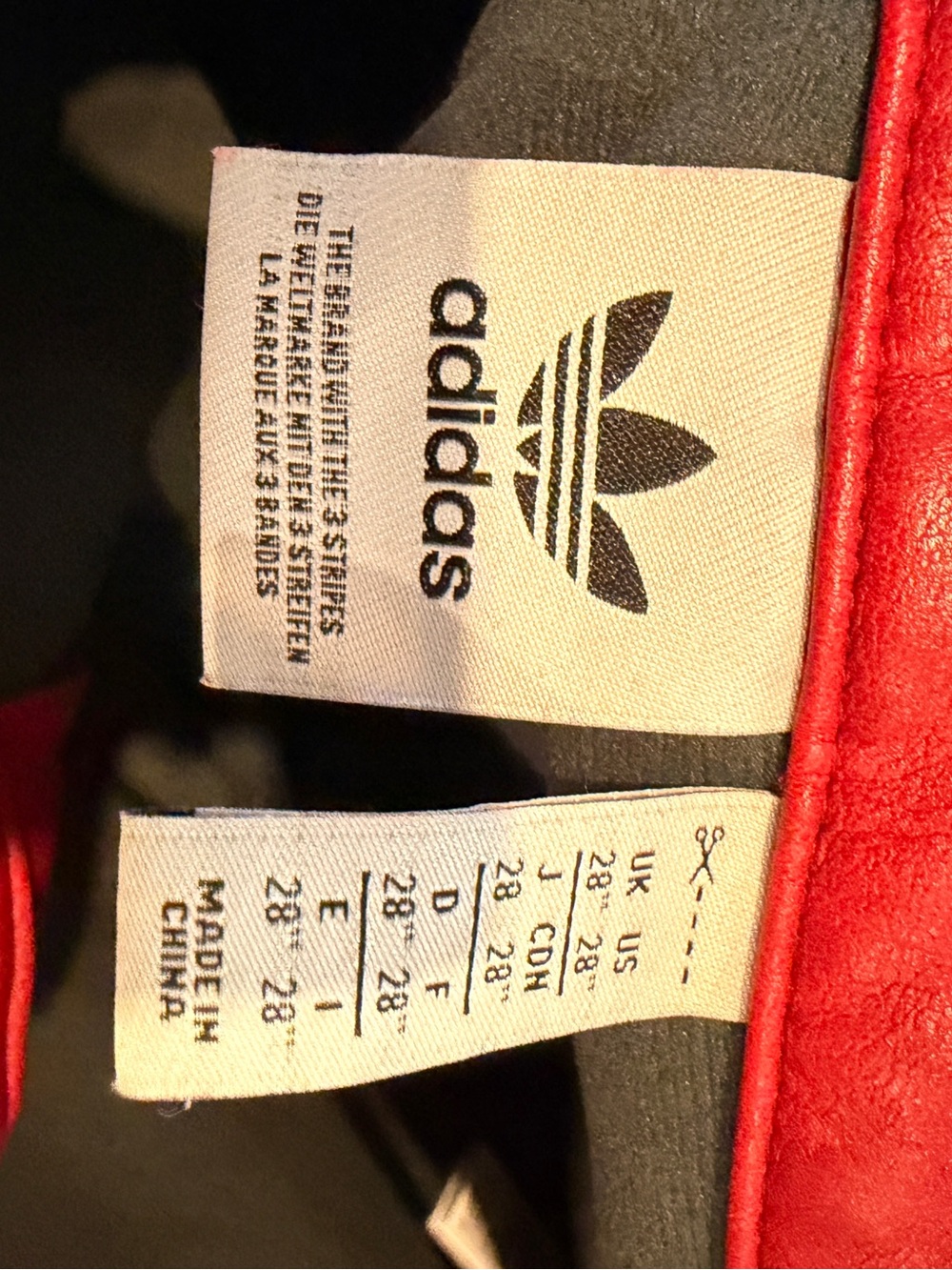 Adidas Vegan Leather Pants - Picture 4 of 5